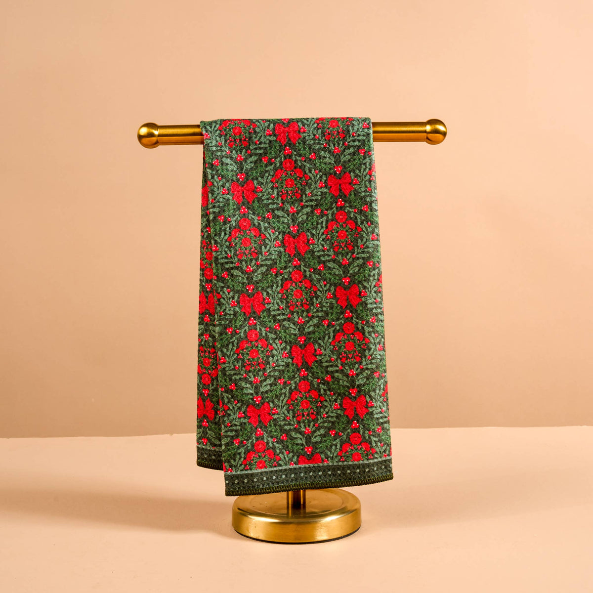 Waffle Tea Towel-A Merry Moment