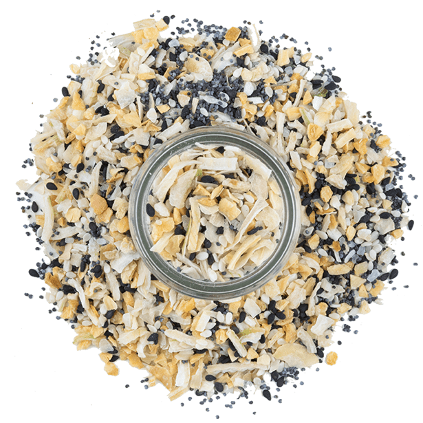 Everything Bagel Blend:  Jar, 1/2 Cup, 2.9 oz.