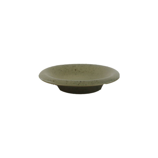 Bosque Appetizer Plate Stoneware Olive: Olive / STONEWARE