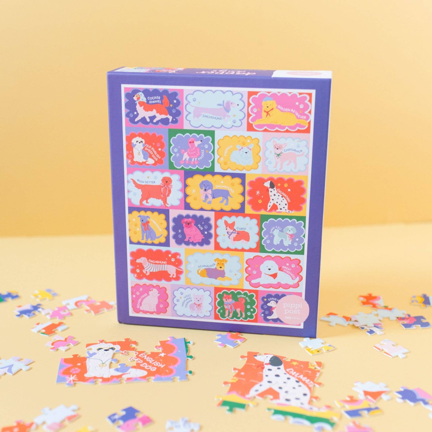 Dapper Dogs - 500 Piece Jigsaw Puzzle