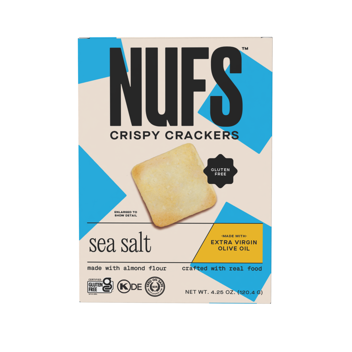 Sea Salt Gluten-Free & Seed Oil Free Crackers - 4.25oz