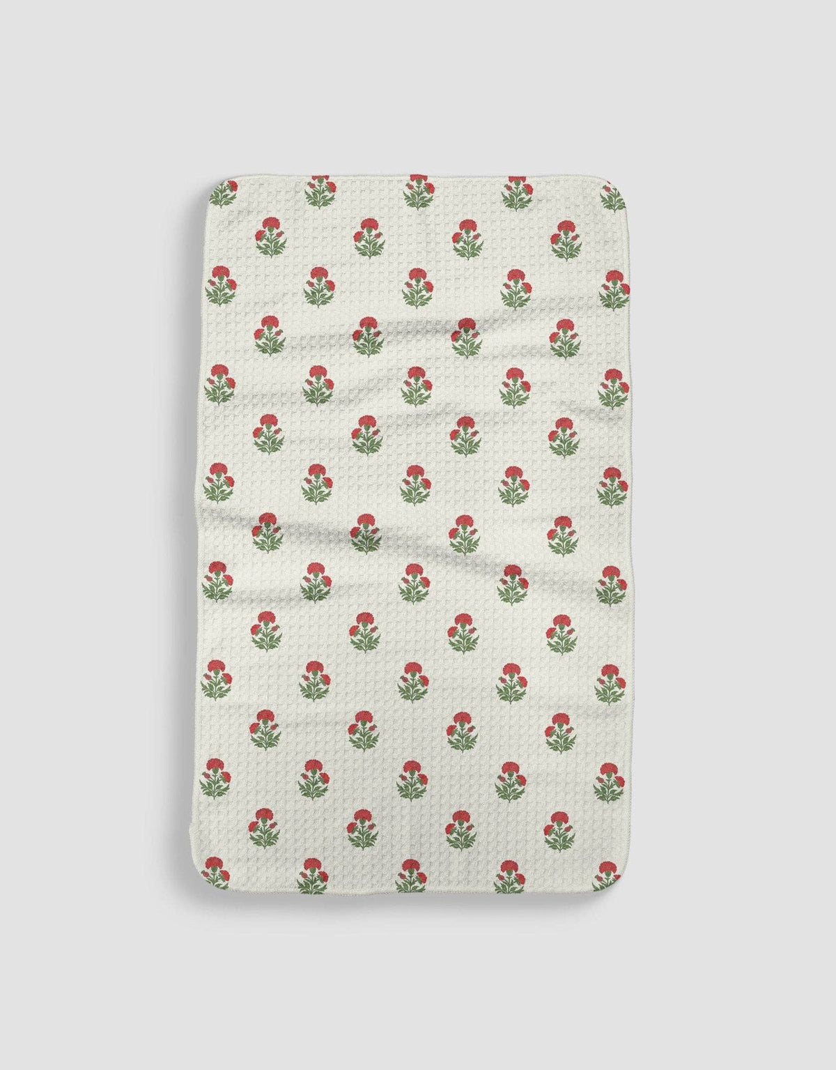 Valerie's Block Print Floral Red by MotherhoodMustHaves