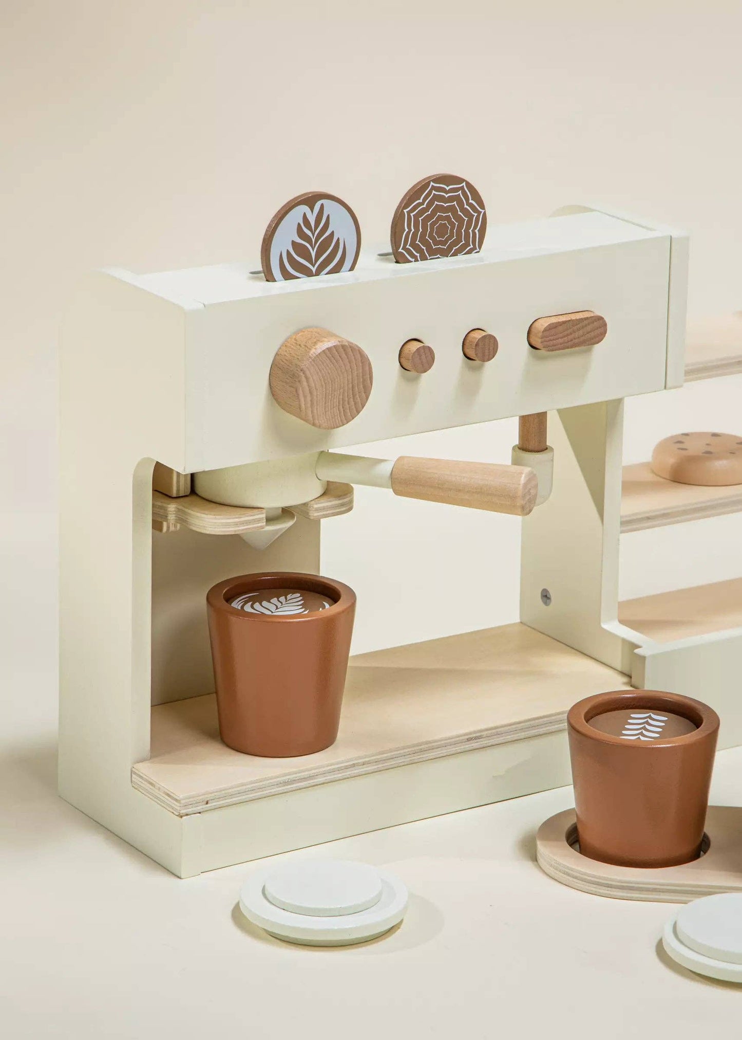 Wooden Coffee Shop Playset and Accessories