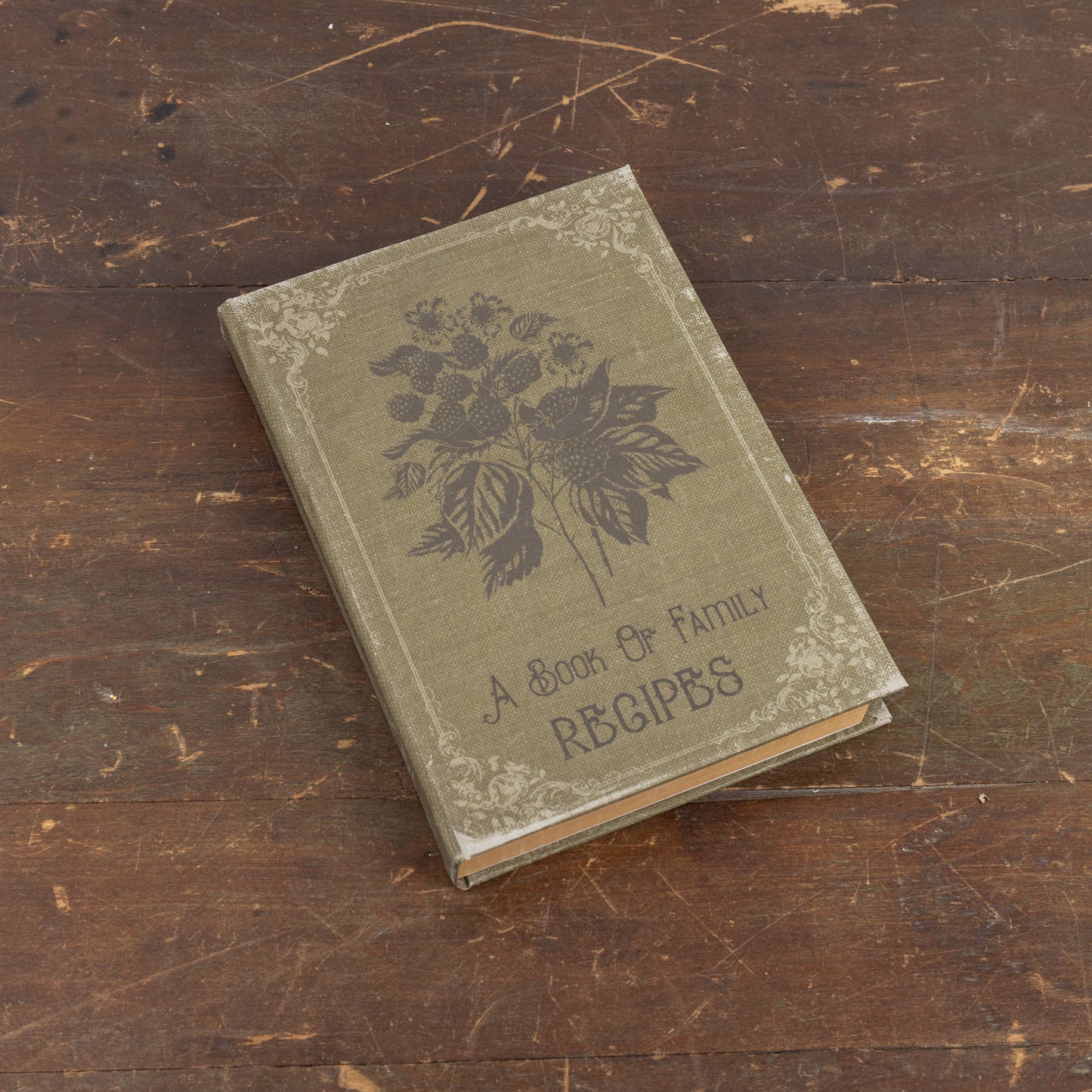 A Book of Family Recipes Journal