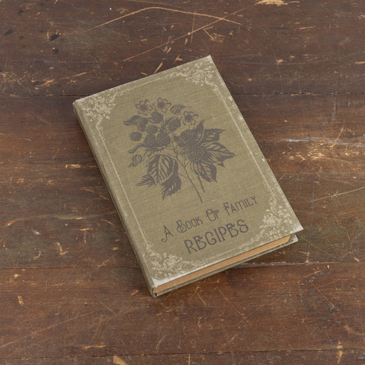 A Book of Family Recipes Journal