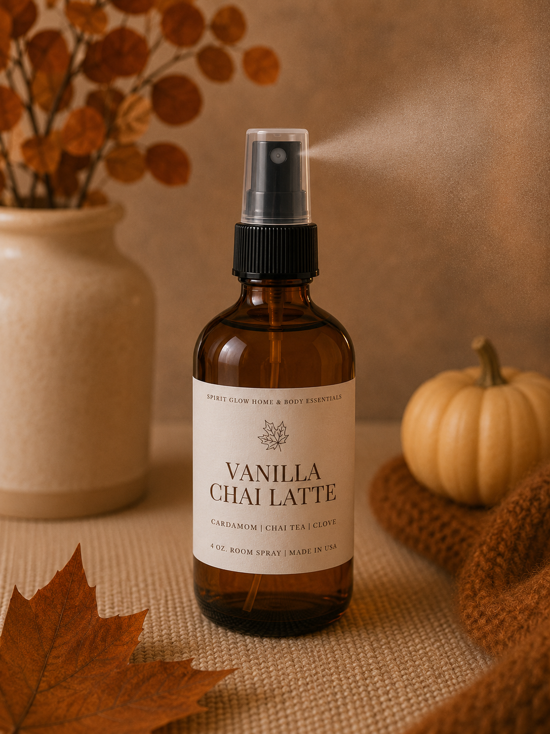 Vanilla Chai Latte - Room & Body Spray 