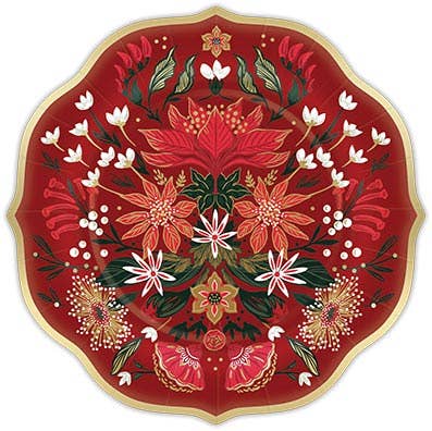 Dinner Plate Christmas Garden