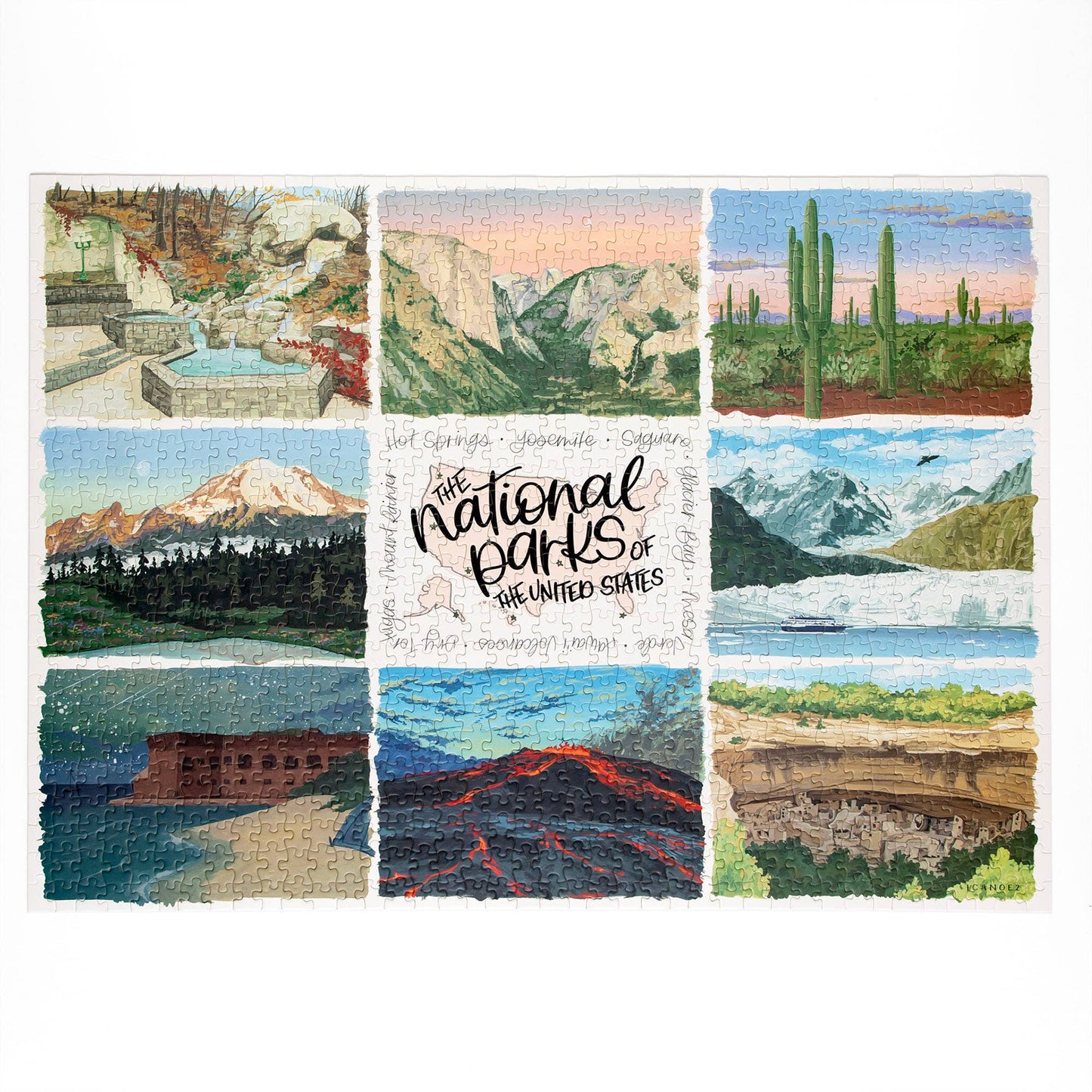 National Parks | Volume 3 - 1,000 Piece Jigsaw Puzzle