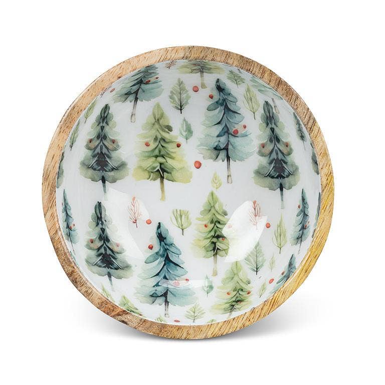 Pine Trees Small Bowl