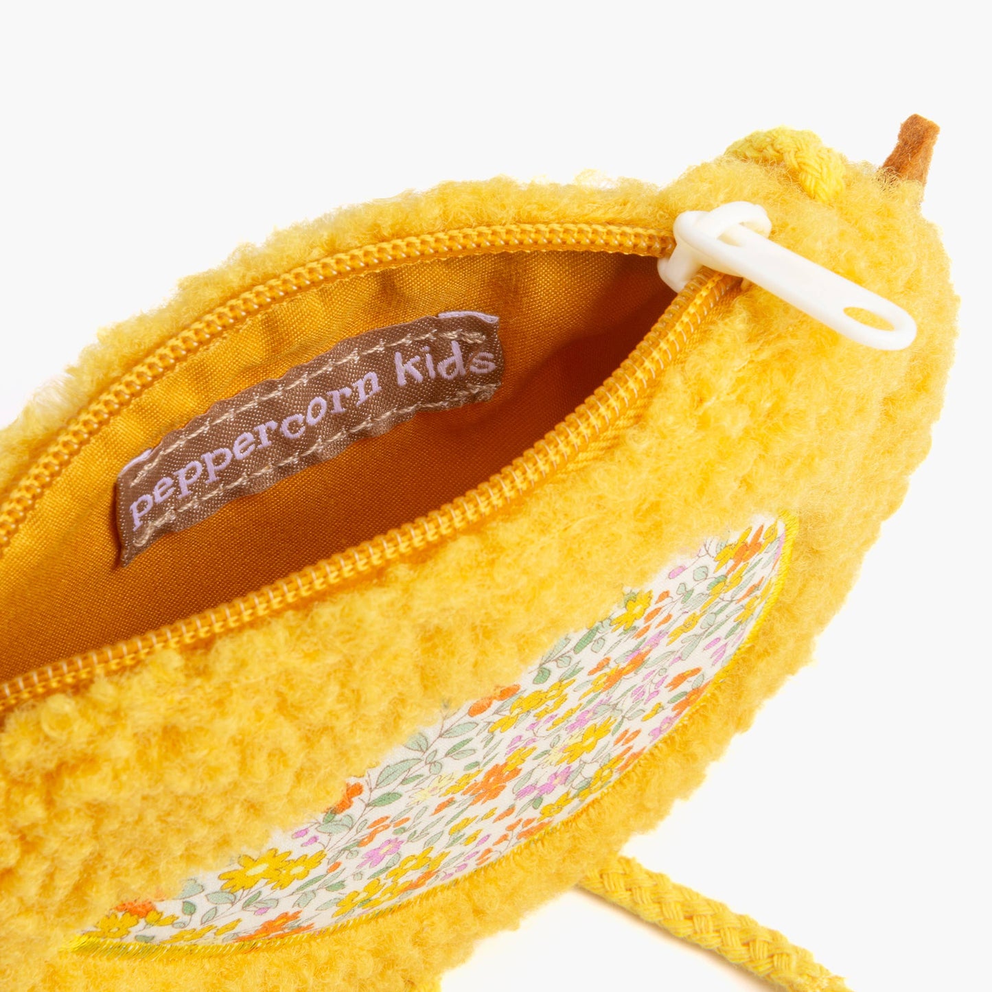 Bird Chick Plush Crossbody Purse- Yellow