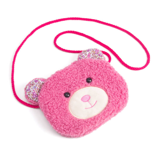 Cute Teddy Bear Purse : Pink