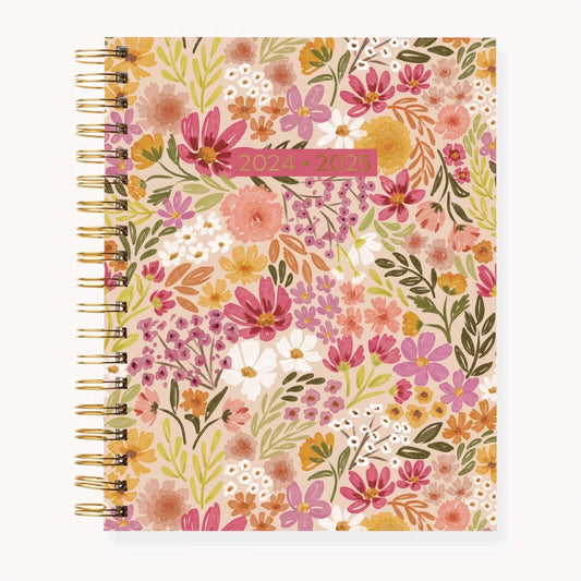 Primrose Petals 2024-2025 Academic Planner: 8.5x11