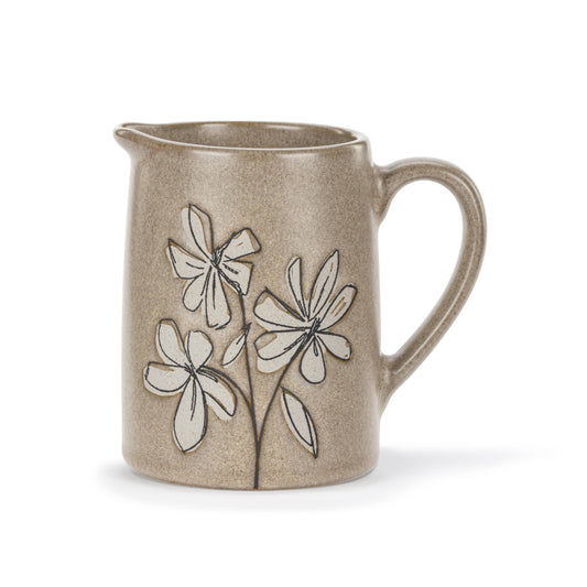 Magnolia Mini Ceramic Pitcher - 10oz