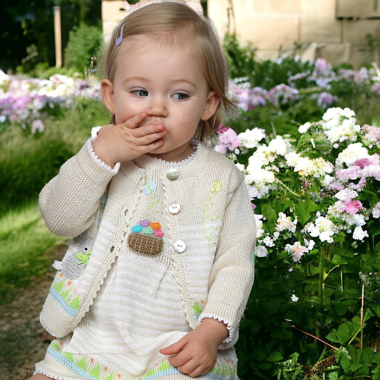 Easter Dress With Bunnies