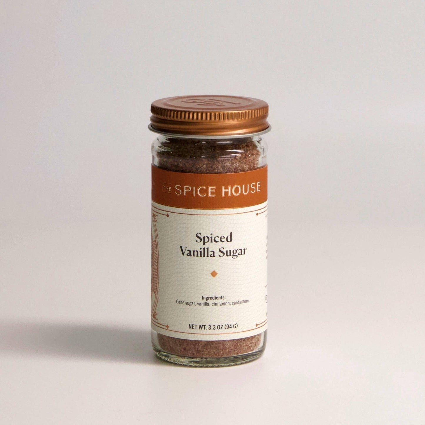 Vanilla Spiced Sugar: Jar, 1/2 Cup, 3.3 oz.