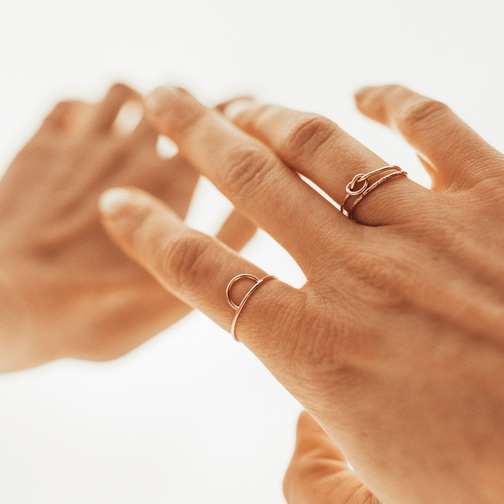 Knot Ring: Gold Filled