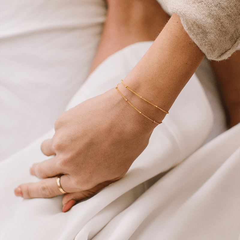 Satellite Bracelet: Gold Filled