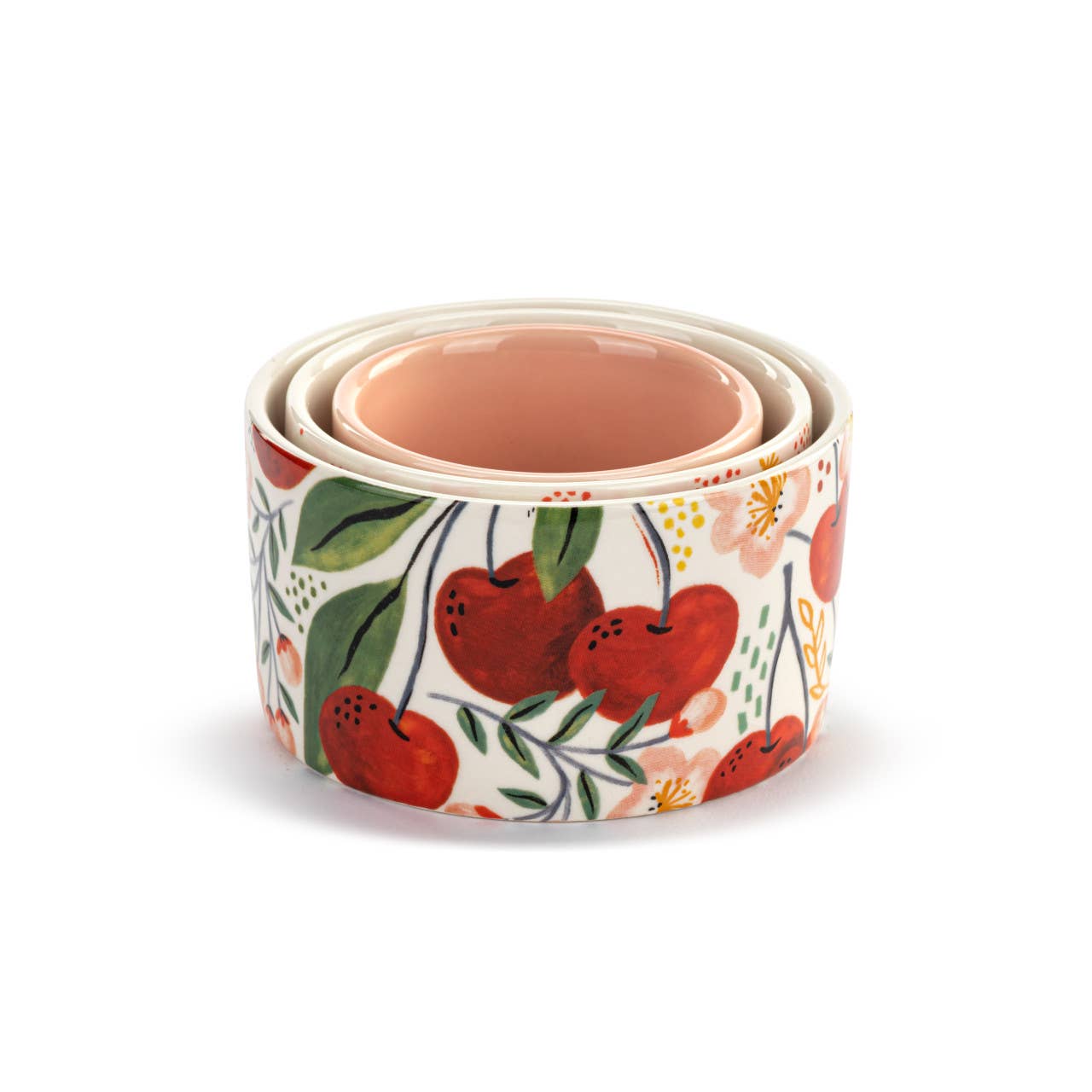 Nesting Prep Bowls Cherry - Set of 3