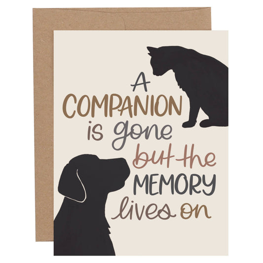Pet Sympathy Greeting Card
