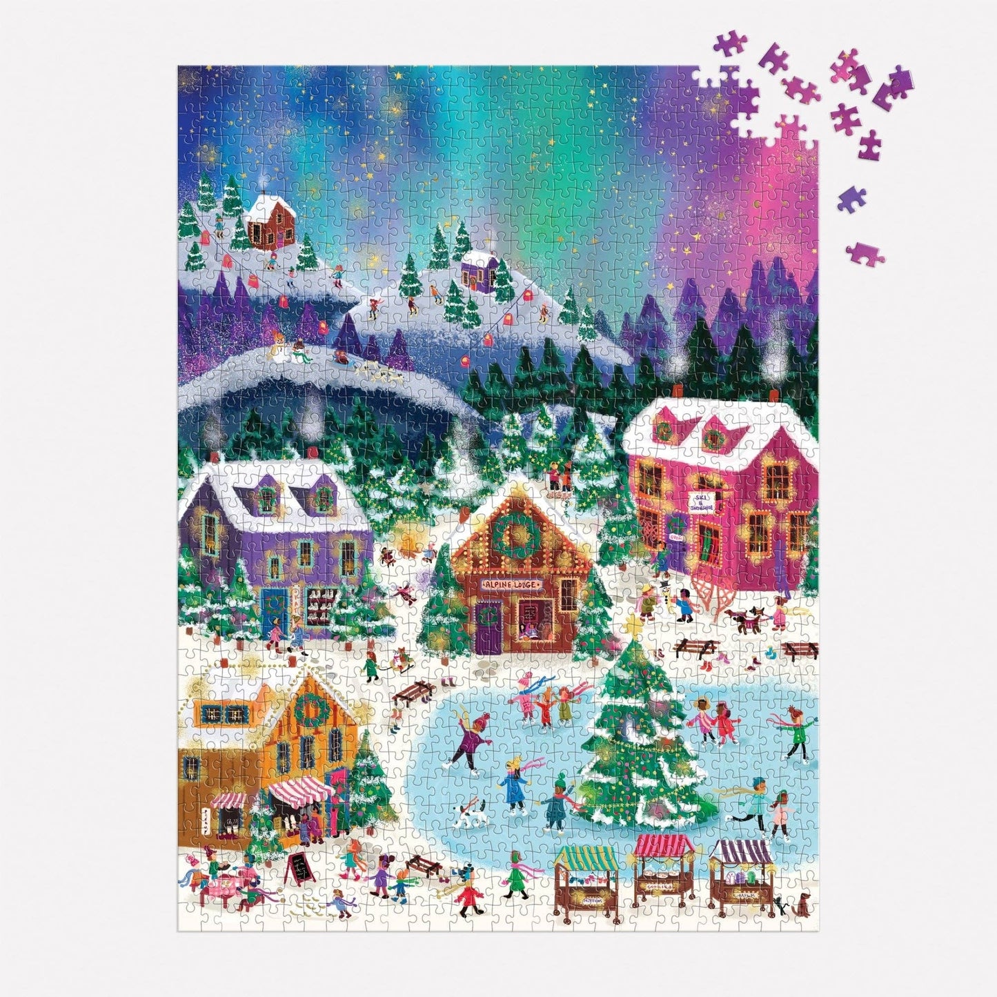 Joy Laforme Northern Lights 1000 Piece Foil Puzzle