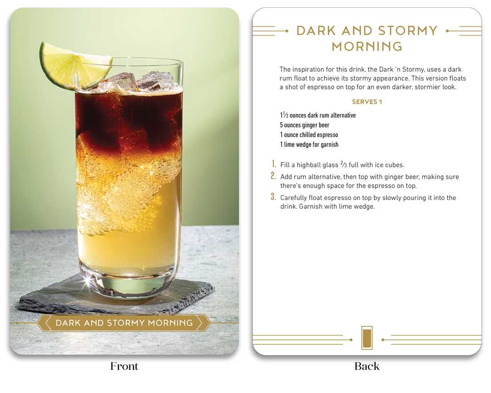 Make It a Mocktail Recipe Deck by Derick Santiago
