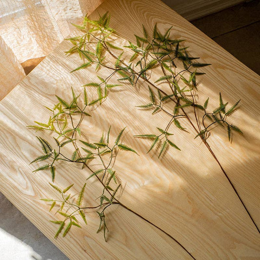 Artificial Forked Fern Stem: Small / Three Stems