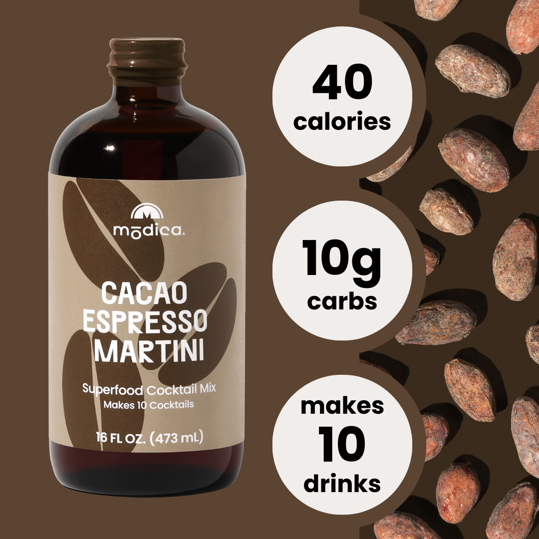 Cacao Espresso Martini Cocktail + Mocktail Mix