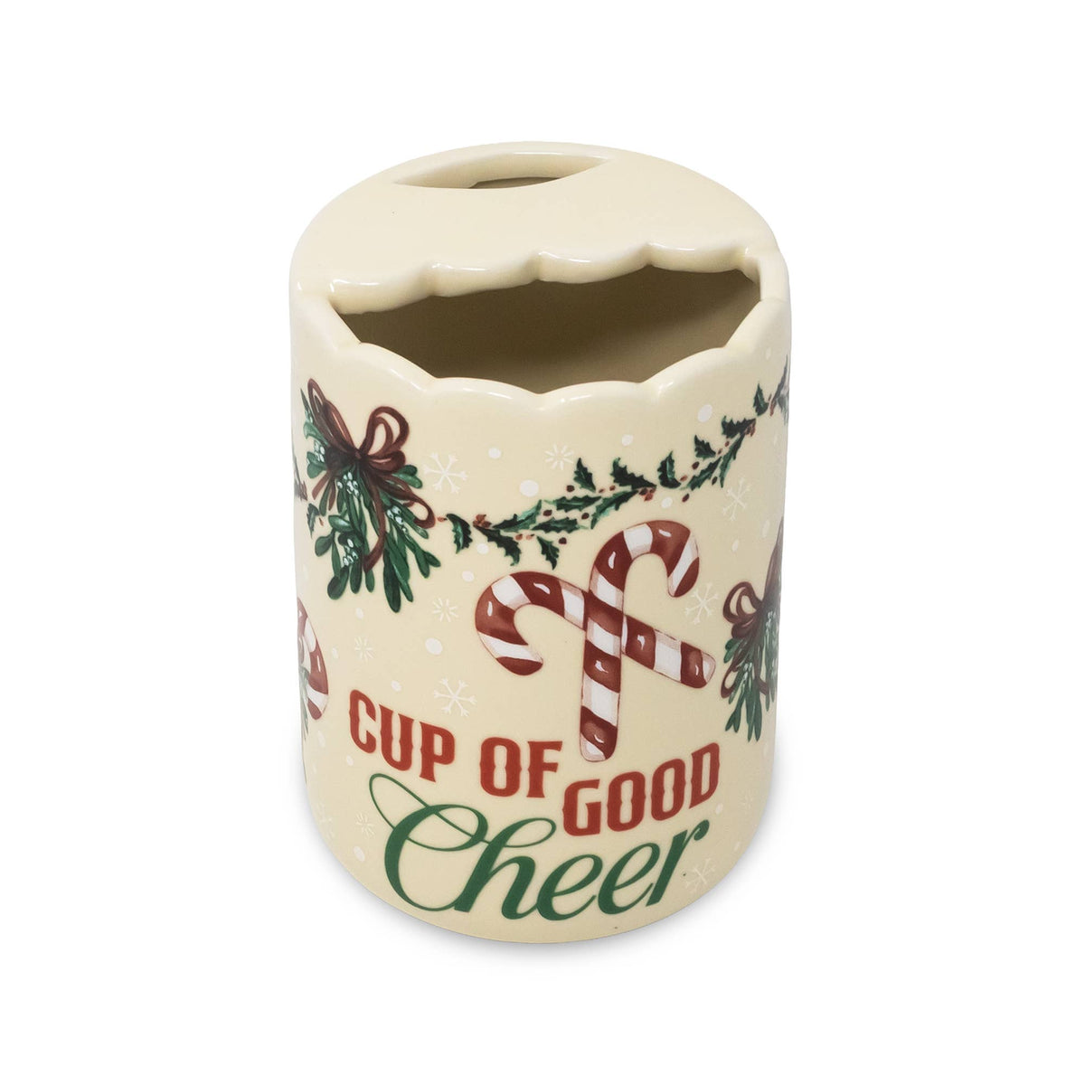 Moustachio Ceramic Mug, Santa is Coming to Town