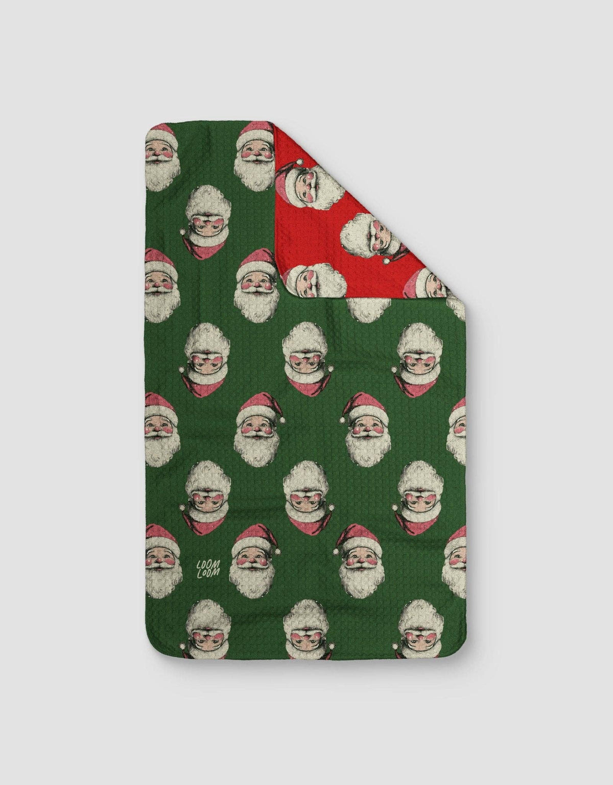 Vintage Santas Reversible