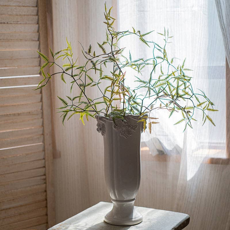 Artificial Forked Fern Stem: Small / Three Stems