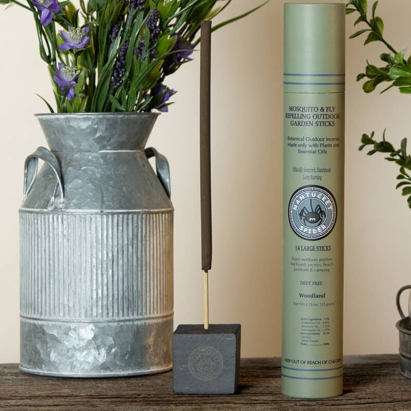 Artisanal Stone Block Incense Holder