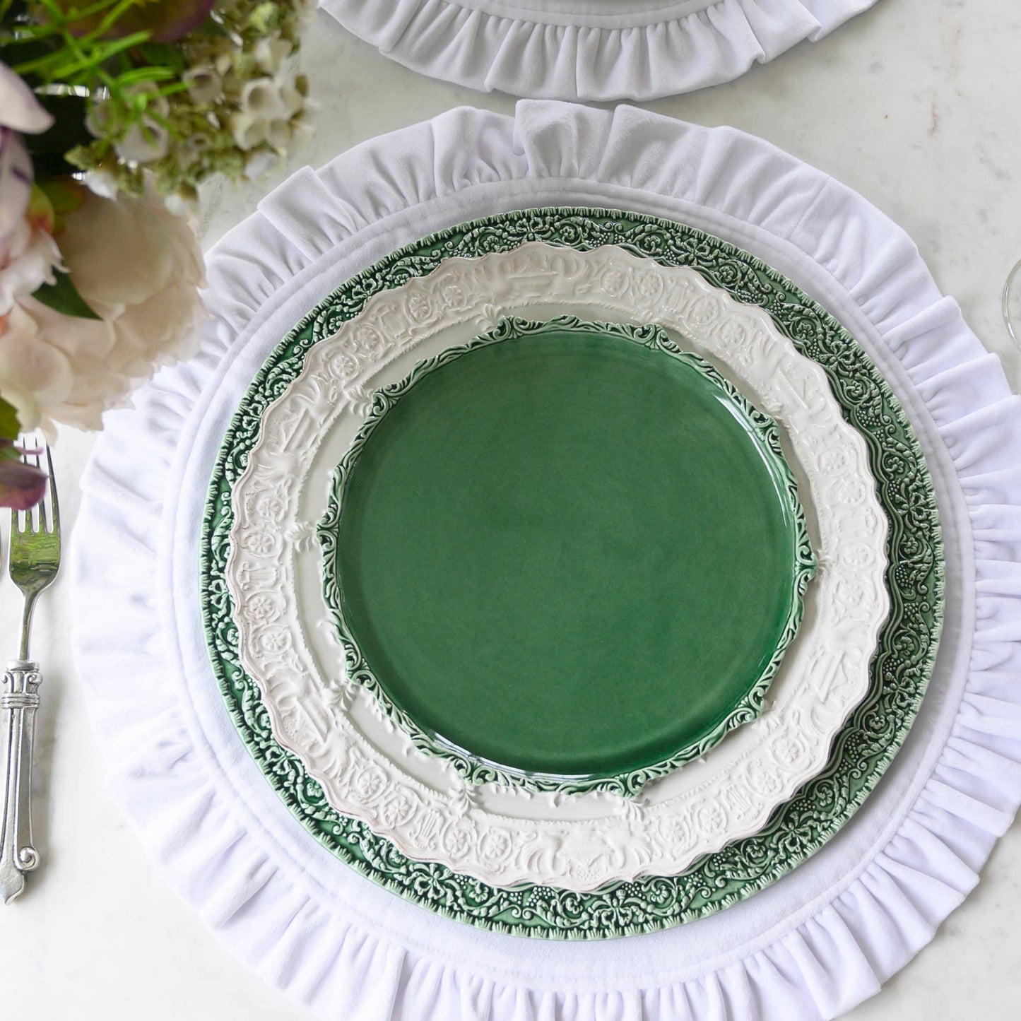 Imperial Italian Green Salad/Dessert Plate