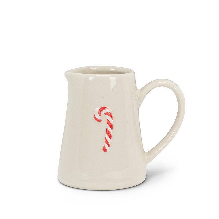 Candy Cane Mini Jug-3"H (5oz)