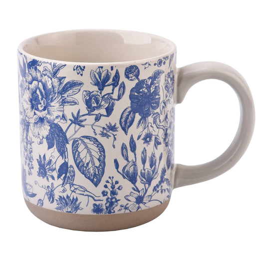 Blue Delft Stoneware Coffee Mug