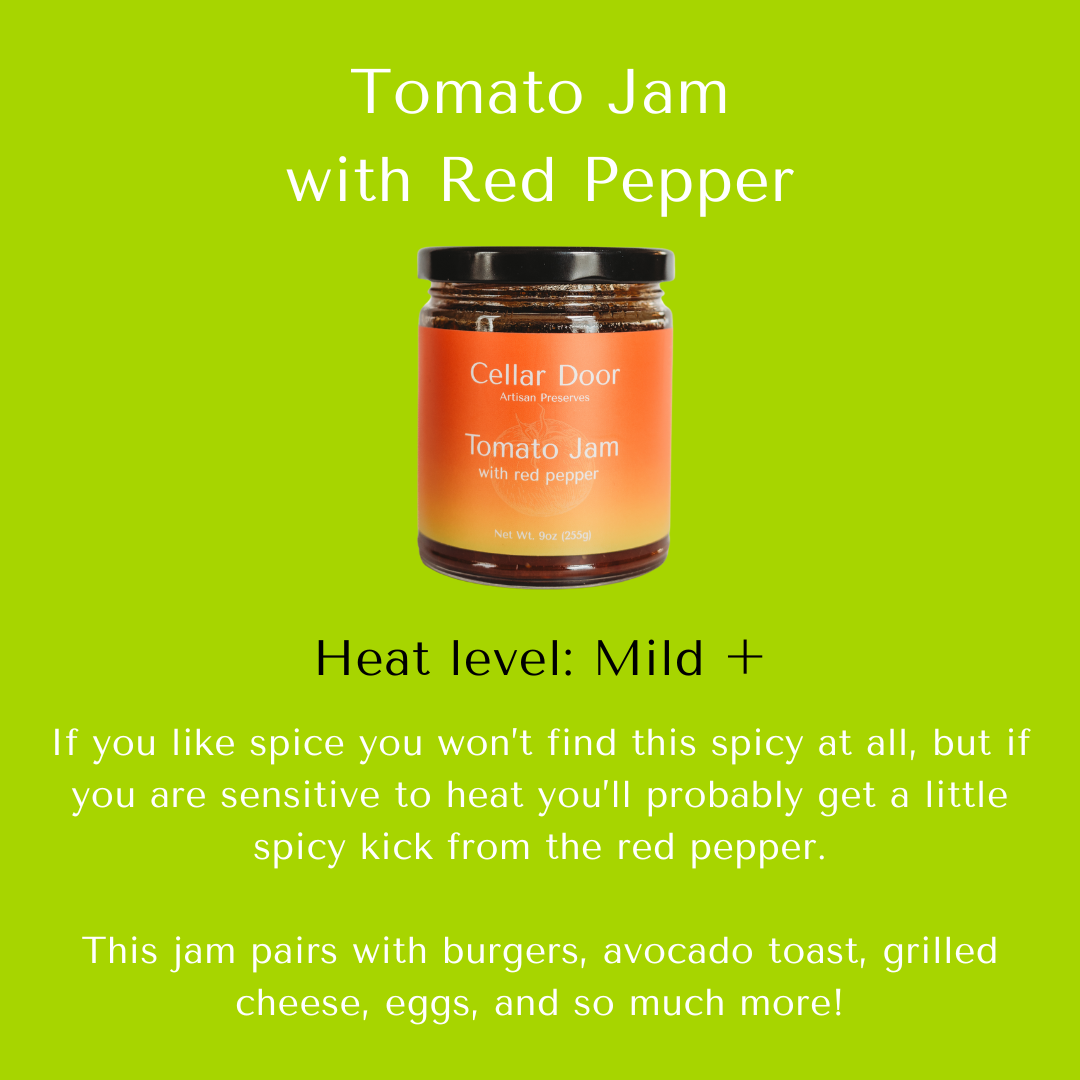 Tomato Jam with Red Pepper