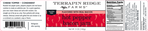 Hot Pepper Bacon Jam 5 Oz