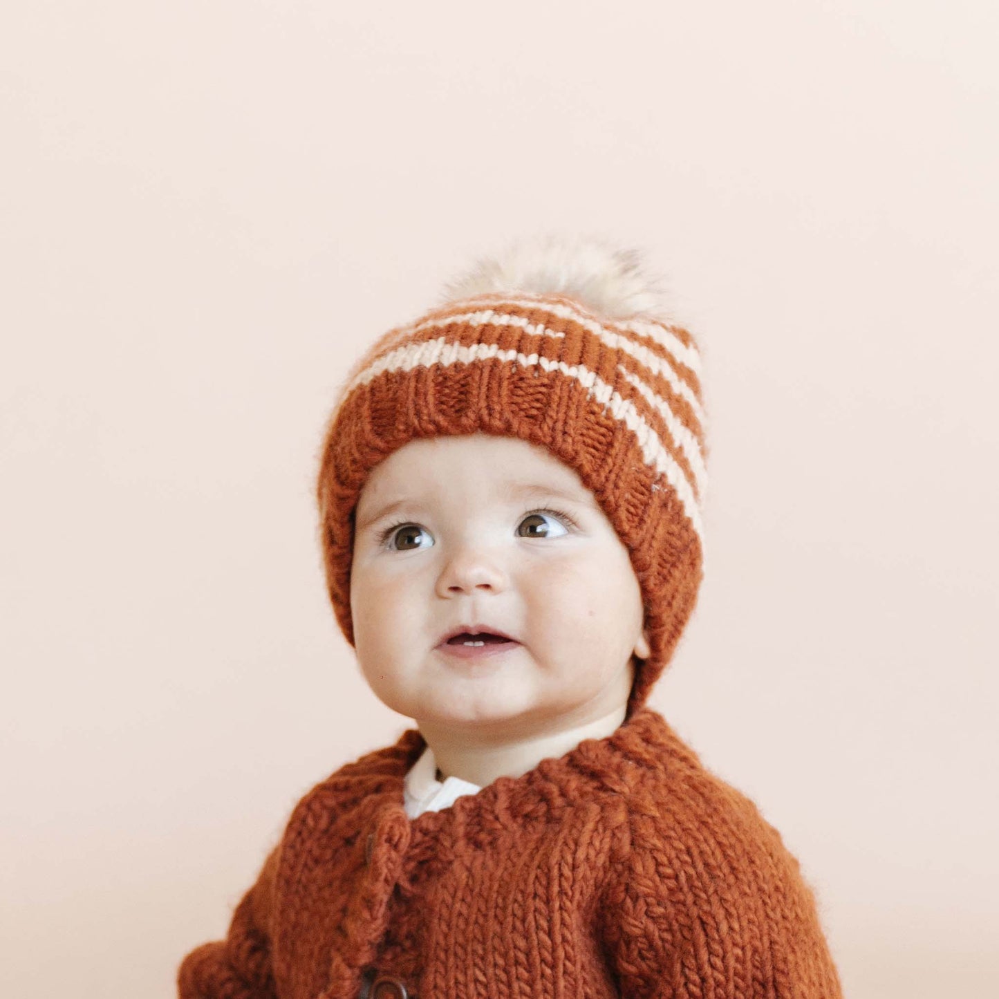 Classic Cardigan, Cinnamon | Baby Sweater Kids Clothing: 2-4 yrs