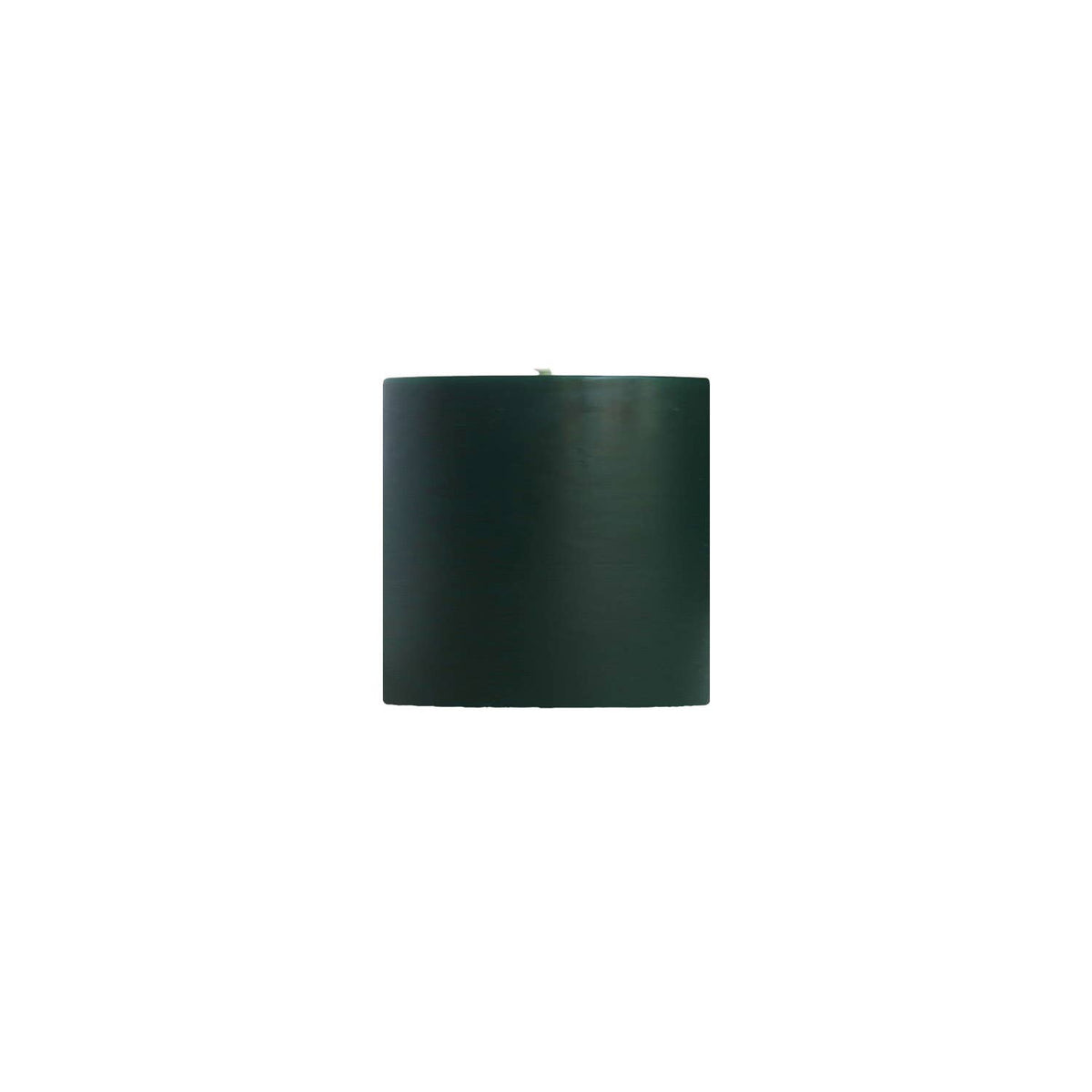 Emerald Green Unscented Pillar Candles: 3x3"
