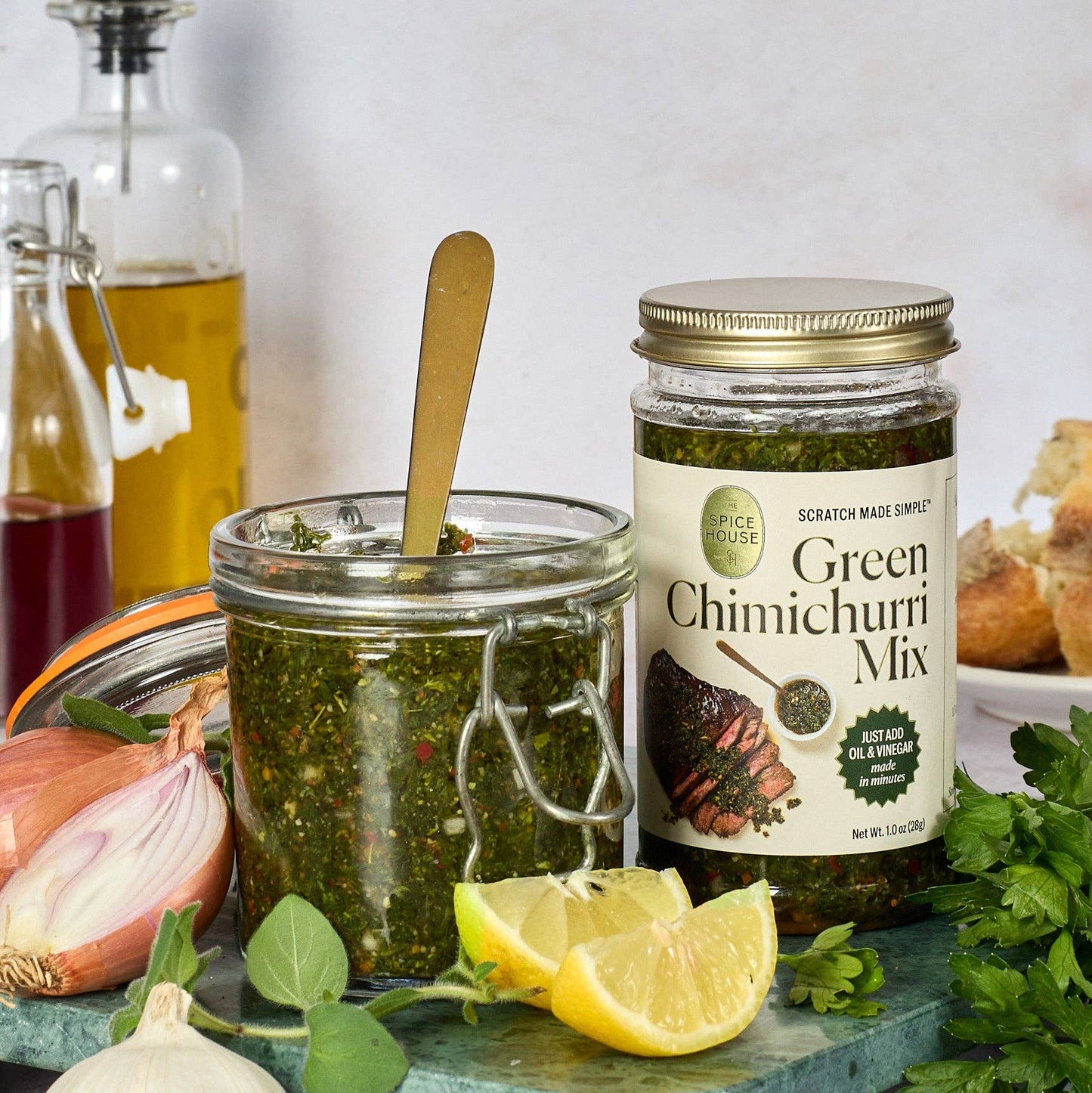 Green Chimichurri Mix: Large Jar