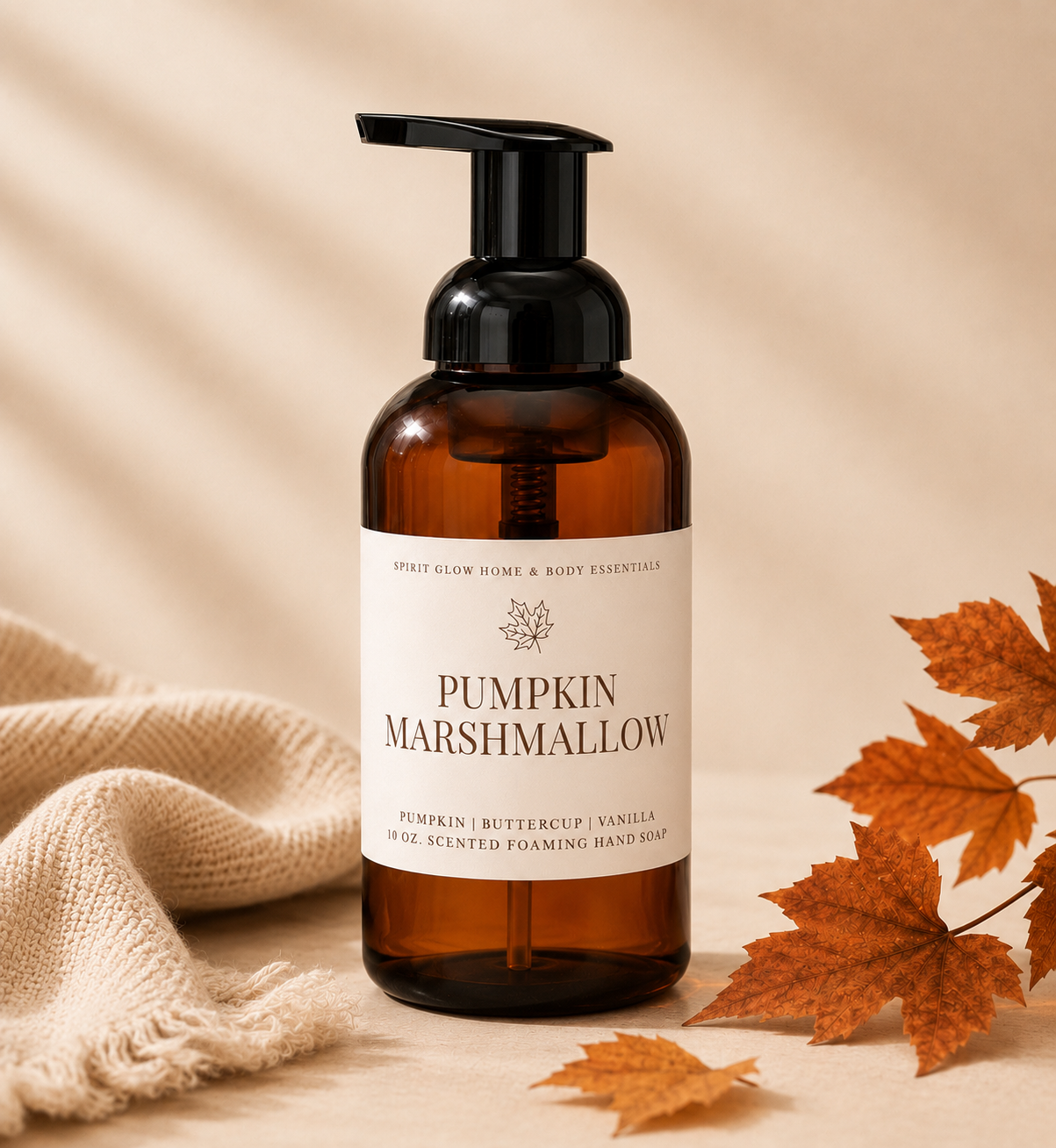 Pumpkin Marshmallow - Scented Foaming Hand Soap