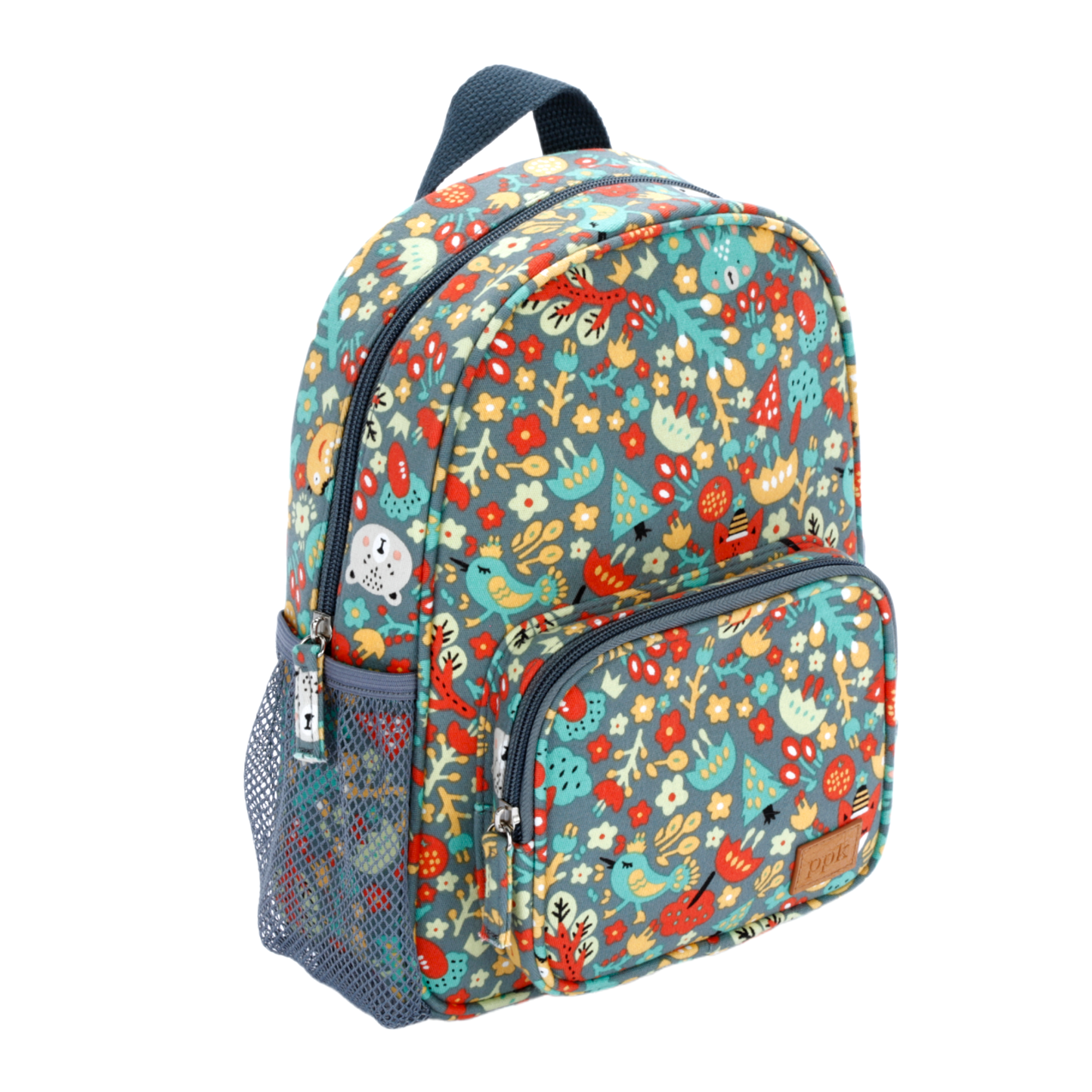 Kids Mini Backpack - Woodland Print - Grey ( Age 3-6Y)