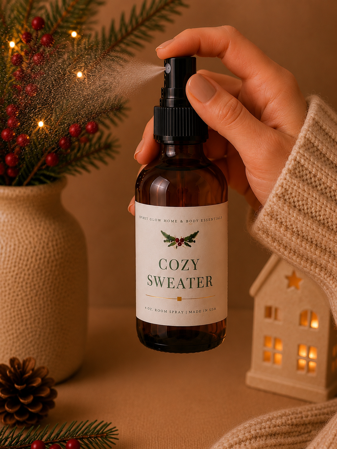 Gingerbread Cookie Room & Body Spray