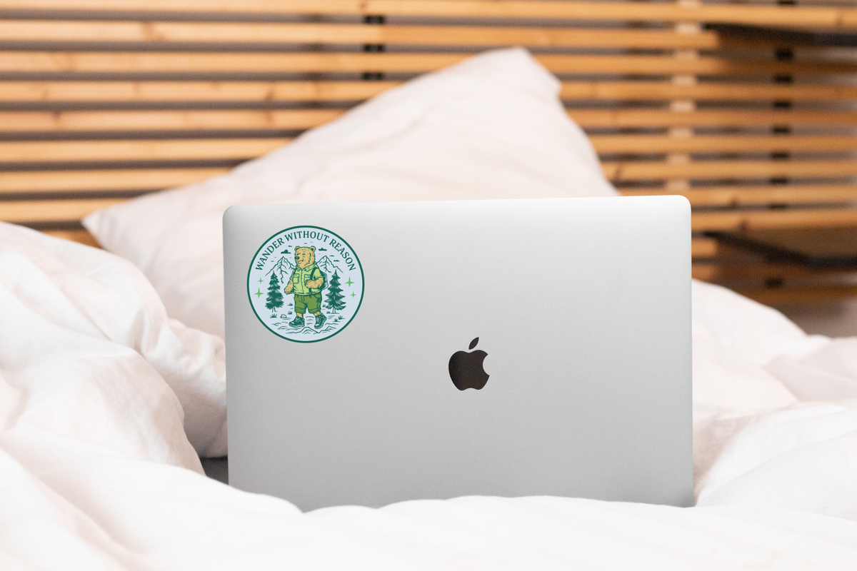 Wander Without Reason Sticker