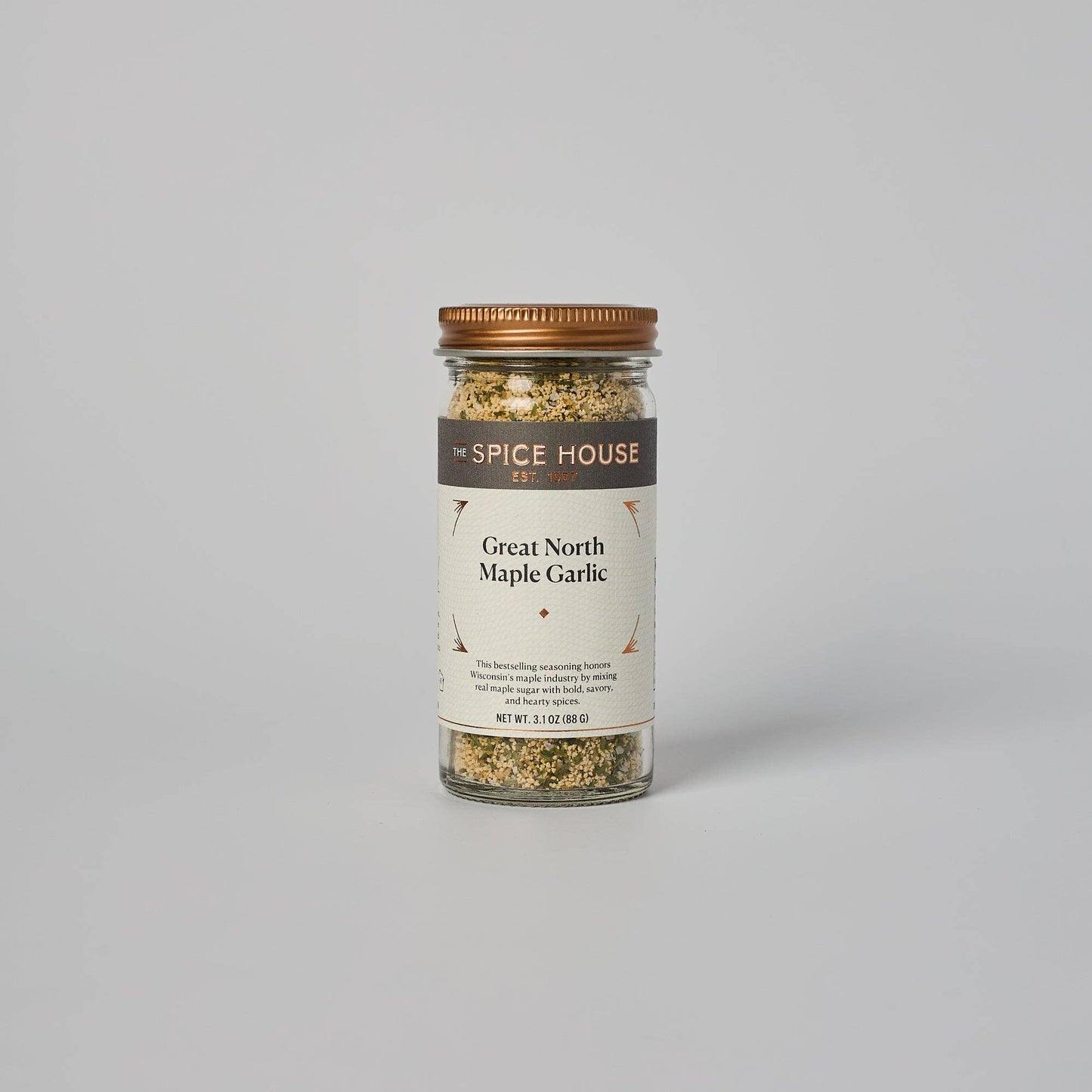 Great North Maple Garlic Seasoning: Jars, 1/2 Cup
