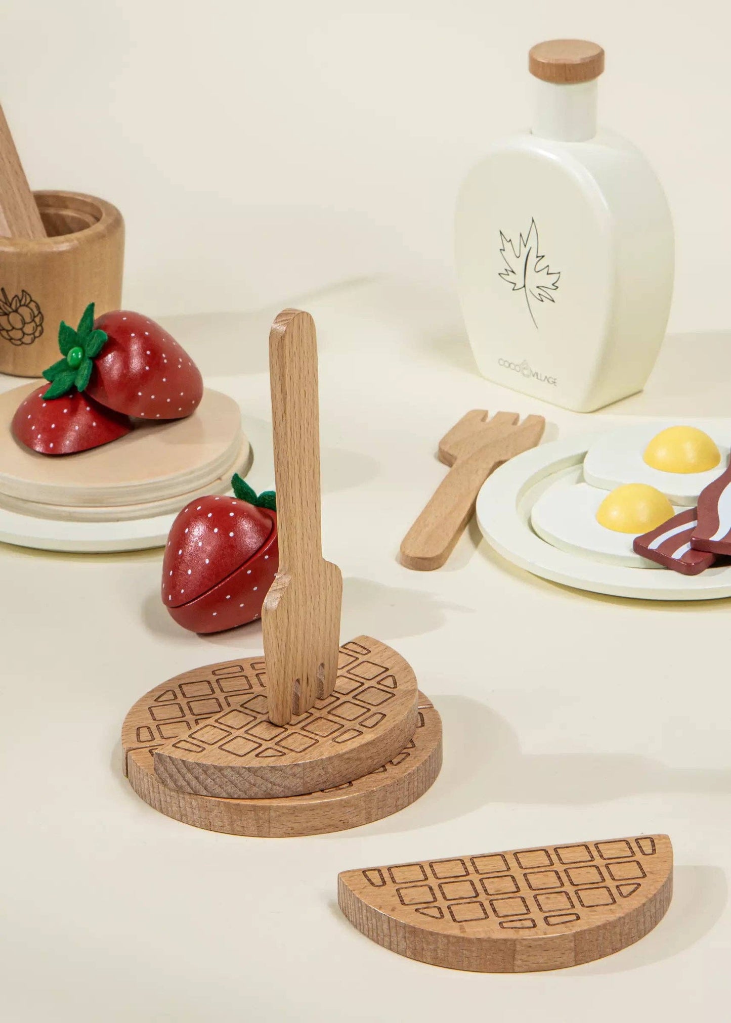 Wooden Brunch Playset