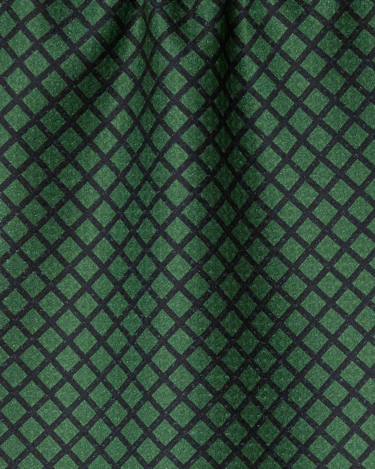 Green Lattice Bar Towel