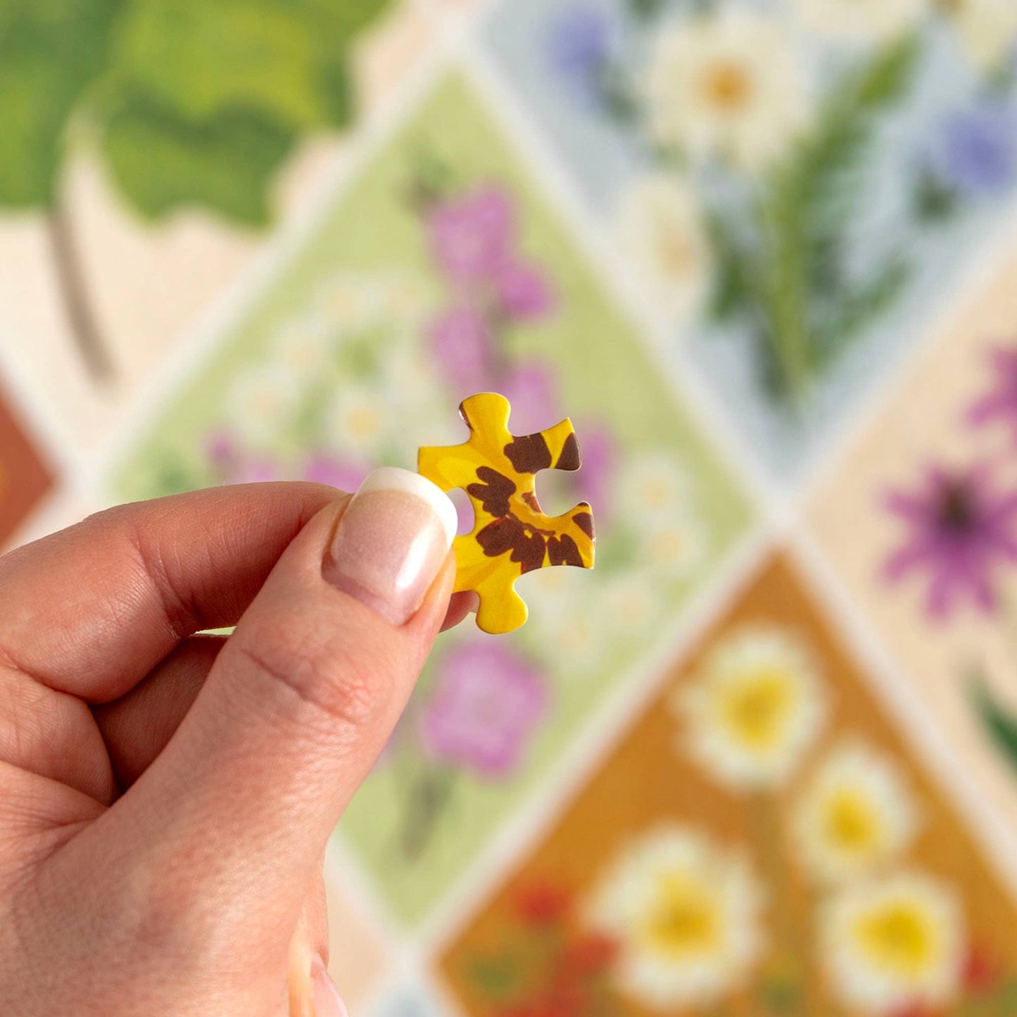 Vintage Blooms - 1,000 Piece Floral Jigsaw Puzzle