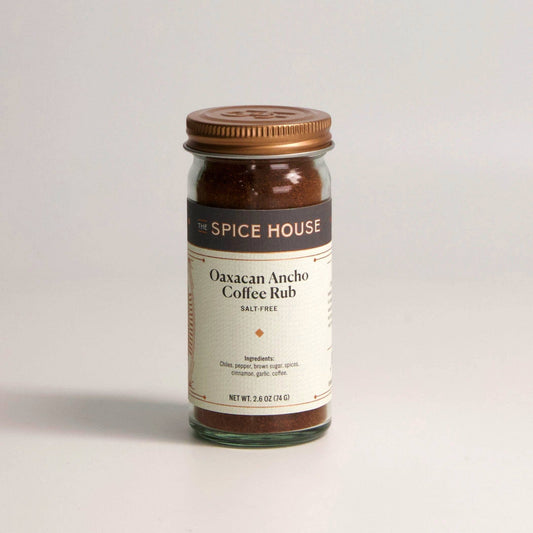 Oaxacan Ancho Coffee Rub: Jar, 1/2 Cup, 2.6 oz.