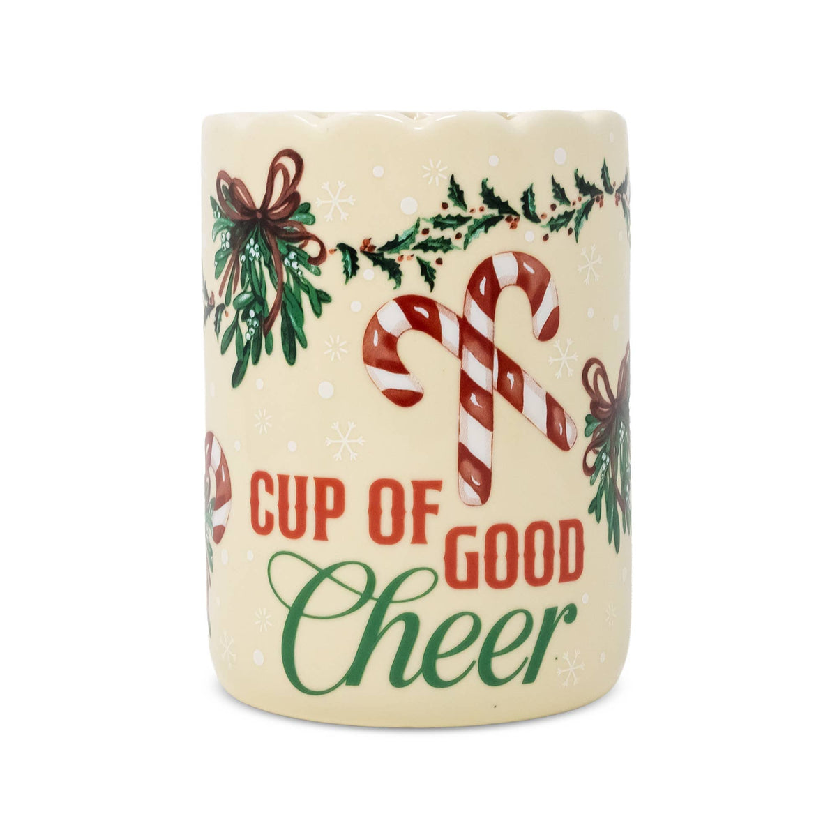 Moustachio Ceramic Mug, Santa is Coming to Town