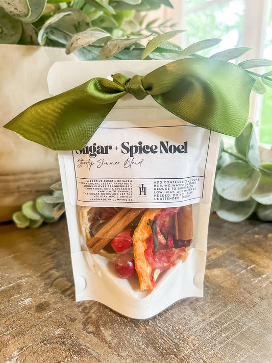 Sugar + Spice Noel Holiday Stovetop Simmer Blend Potpourri L